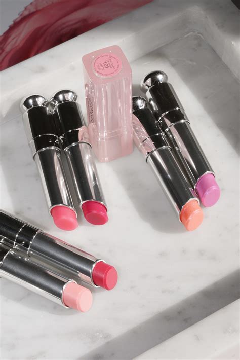 dior addict lip balm glow|Dior Addict lip glow shades.